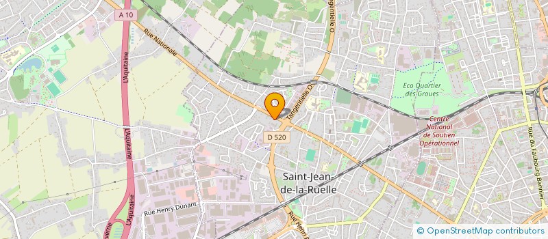 localisation de l'entreprise INVELIANCE à SAINT-JEAN-DE-LA-RUELLE