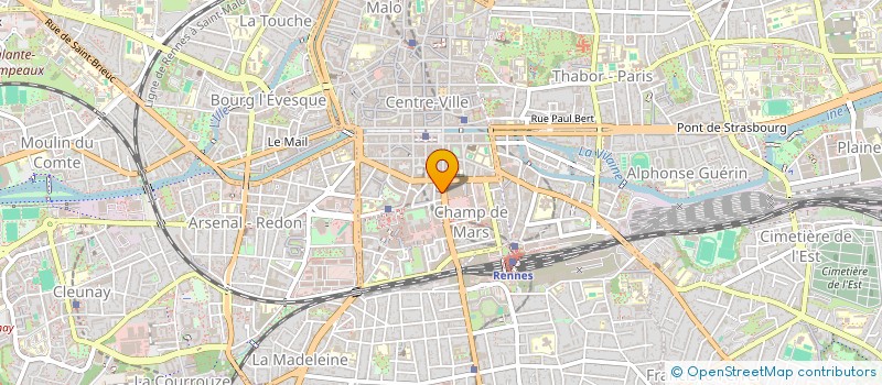 localisation de l'entreprise INVENIO à RENNES