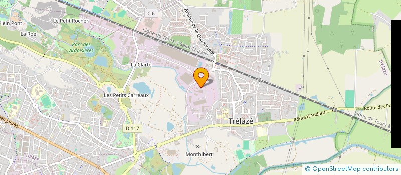 localisation de l'entreprise INVENTAIRE PHOTO SERVICE  TRELAZE