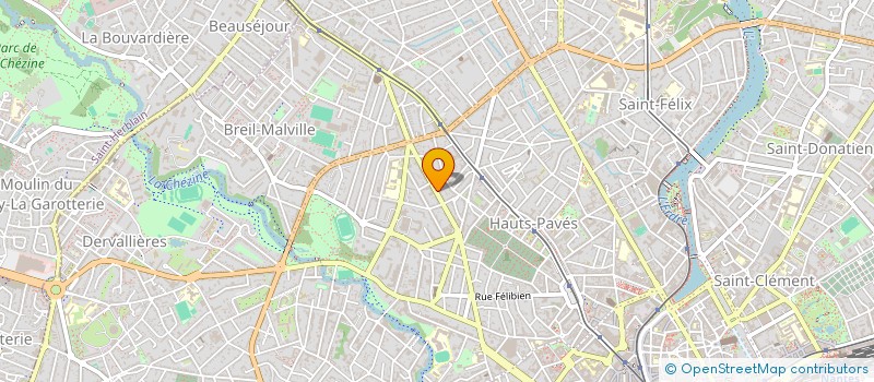 localisation de l'entreprise INVENTAIRES-GESTION-COMMUNICATION à NANTES