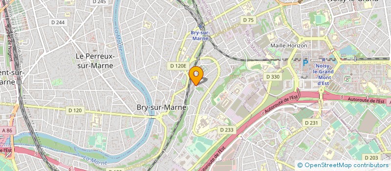 localisation de l'entreprise INVENTEC PERFORMANCE CHEMICALS  BRY-SUR-MARNE