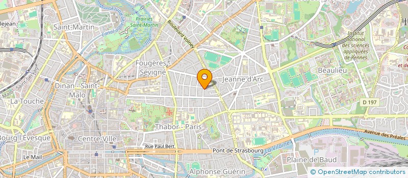 localisation de l'entreprise INVENTIO à RENNES