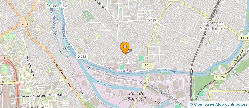 localisation de l'entreprise INVENTION à SAINT-MAUR-DES-FOSSES