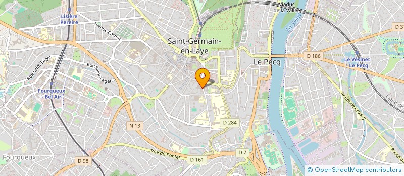 localisation de l'entreprise INVENTIONS DEVELOPPEMENTS ORIENTATIONS à SAINT-GERMAIN-EN-LAYE