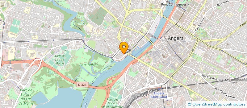 localisation de l'entreprise INVENTIVE à ANGERS