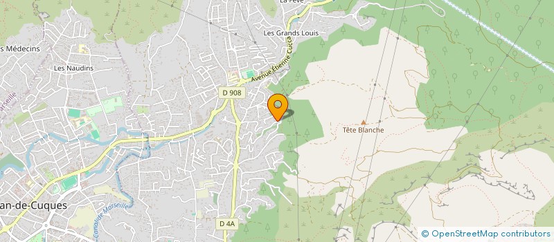 localisation de l'entreprise INVERDANCE  ALLAUCH