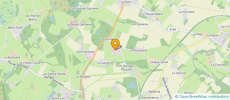 localisation de l'entreprise INVEROMA  CARQUEFOU