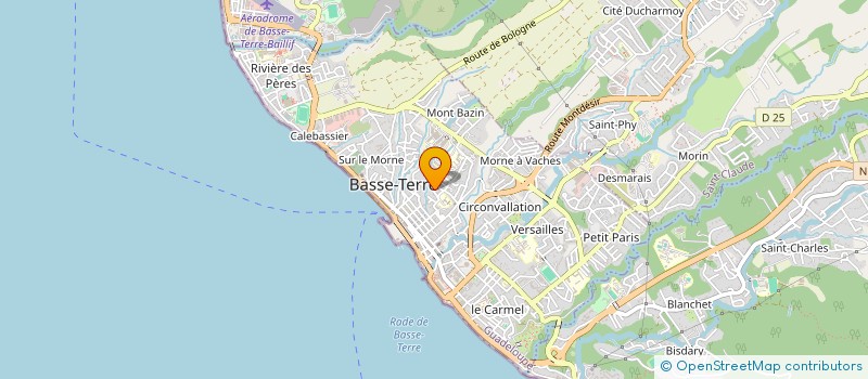 localisation de l'entreprise INVERSIONES ACADEM à BASSE-TERRE