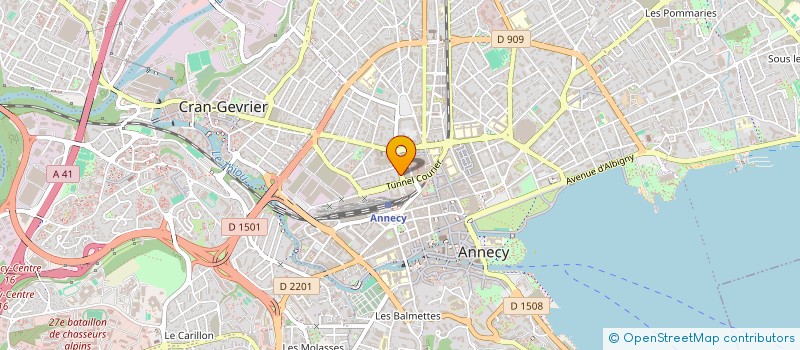 localisation de l'entreprise INVES.TH.IS  ANNECY