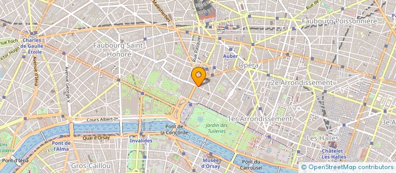 localisation de l'entreprise INVESCORP  PARIS