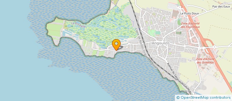 localisation de l'entreprise INVEST 17 à CHATELAILLON-PLAGE