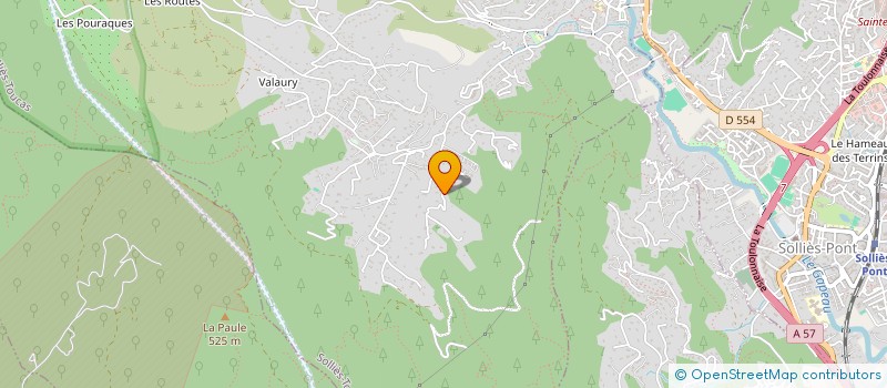 localisation de l'entreprise INVEST 2R  SOLLIES-TOUCAS