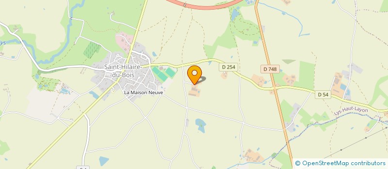 localisation de l'entreprise INVEST 3GA à LYS-HAUT-LAYON
