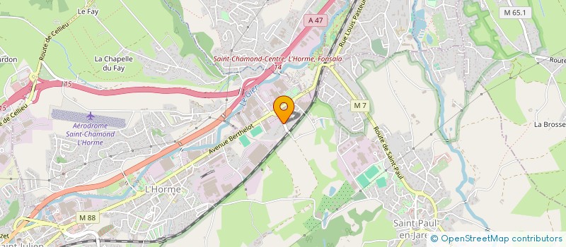 localisation de l'entreprise INVEST 5B  L'HORME