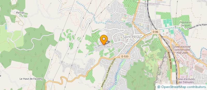 localisation de l'entreprise INVEST 68 à SAINT-PERAY