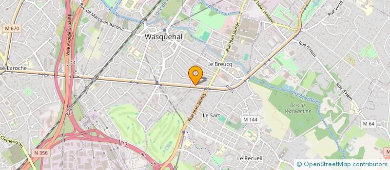 localisation de l'entreprise INVEST à VILLENEUVE D ASCQ