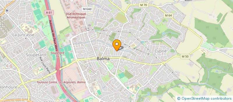 localisation de l'entreprise INVEST à BALMA