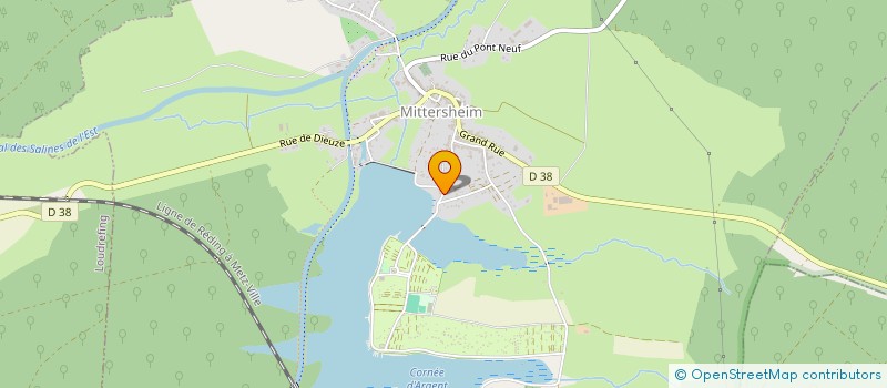 localisation de l'entreprise INVEST  MITTERSHEIM