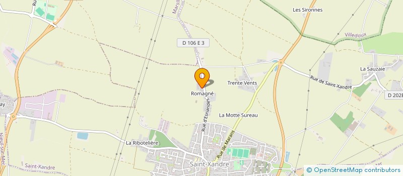 localisation de l'entreprise INVEST 911 COMPANY  SAINT-XANDRE