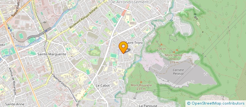 localisation de l'entreprise INVEST ABF  MARSEILLE