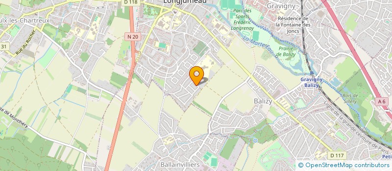 localisation de l'entreprise INVEST AND EVENT PEZZILLO à LONGJUMEAU