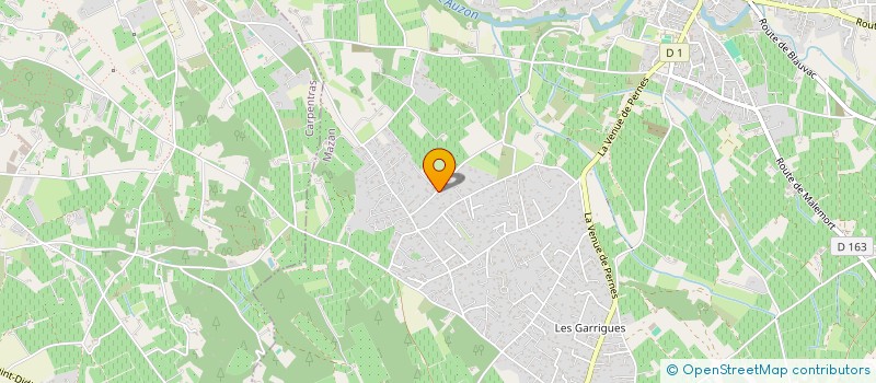 localisation de l'entreprise INVEST BB  LAGNES