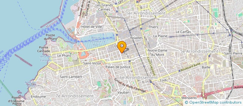 localisation de l'entreprise INVEST BY FERNANDES  MARSEILLE