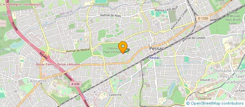 localisation de l'entreprise INVEST & CO  PESSAC