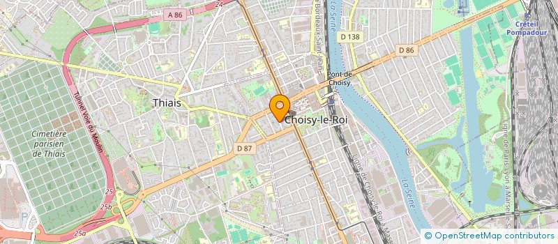 localisation de l'entreprise INVEST&CO  VINCENNES