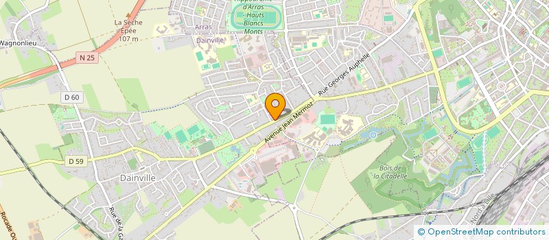 localisation de l'entreprise INVEST & CONSEIL  DAINVILLE