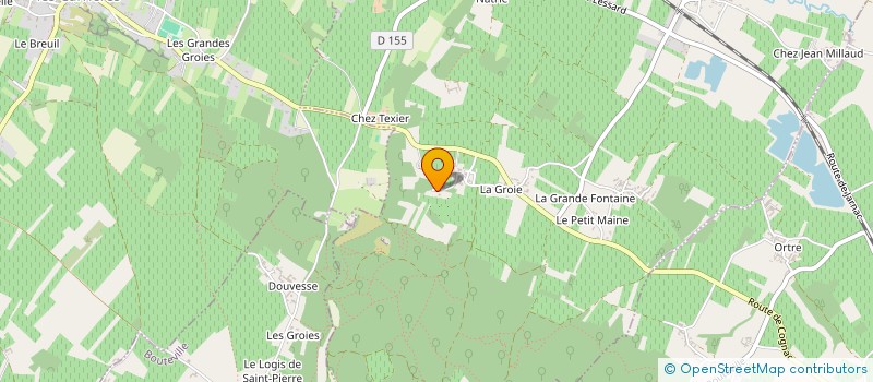 localisation de l'entreprise INVEST CORPORATION à GRAVES-SAINT-AMANT