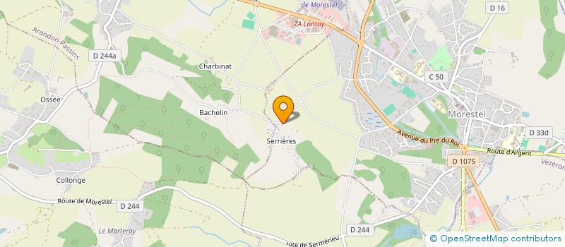 localisation de l'entreprise INVEST'CYR  RUY-MONTCEAU