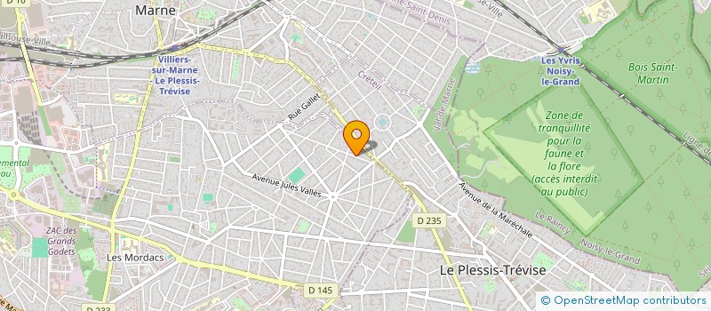 localisation de l'entreprise INVEST DMB  CHAMPIGNY-SUR-MARNE