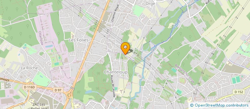 localisation de l'entreprise INVEST FAMILLY  LEUVILLE-SUR-ORGE