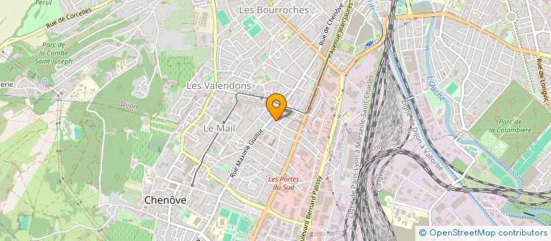 localisation de l'entreprise INVEST' FAMILY  CHENOVE