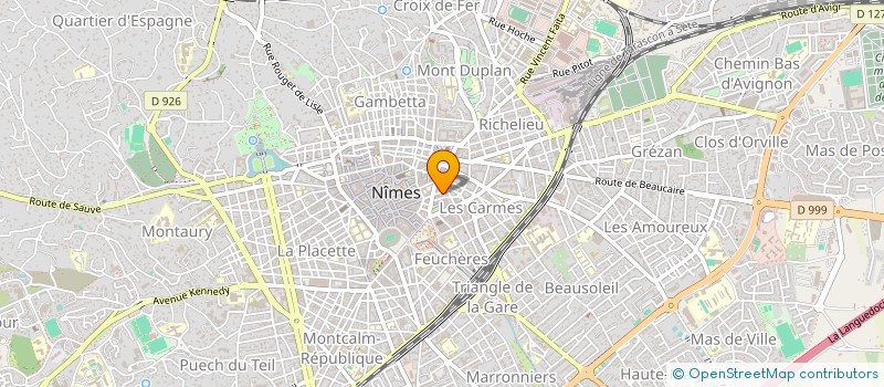 localisation de l'entreprise INVEST FAMILY  NIMES