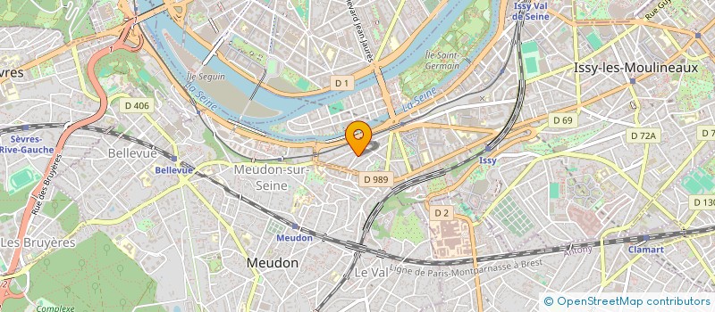 localisation de l'entreprise INVEST FOR LIVING à ISSY-LES-MOULINEAUX