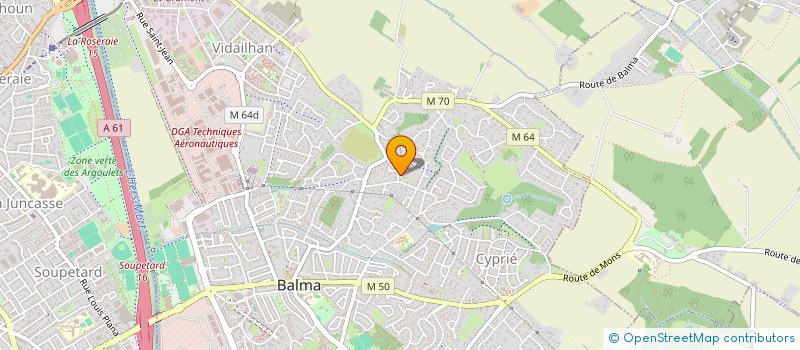 localisation de l'entreprise INVEST GESTION PRIVEE à COLOMIERS