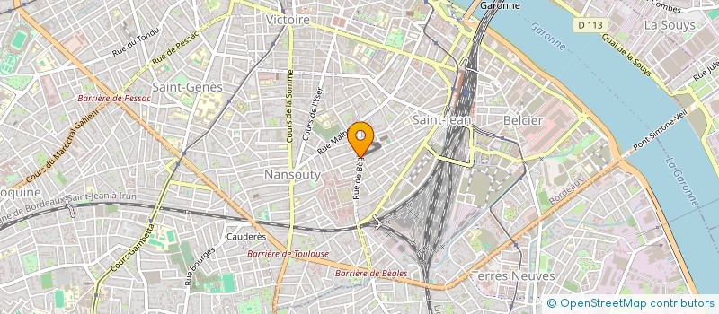 localisation de l'entreprise INVEST GRAND SUD OUEST à BORDEAUX