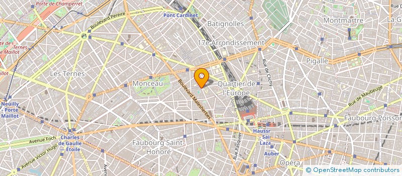 localisation de l'entreprise INVEST HOTEL 13  PARIS