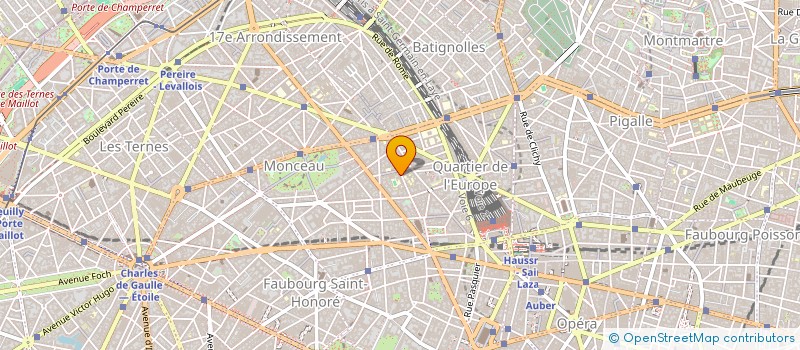 localisation de l'entreprise INVEST HOTEL 18  PARIS