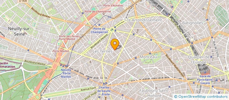 localisation de l'entreprise INVEST HOTEL CHATEAU THIERRY  PARIS