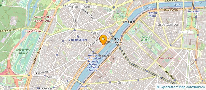 localisation de l'entreprise INVEST HOTEL SAINT-MARTIN-D'HERES  PARIS