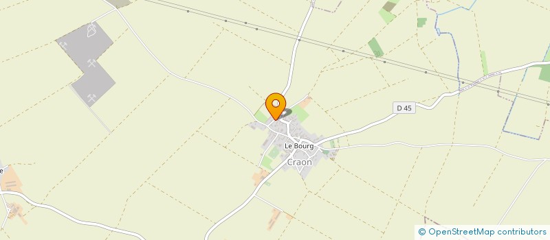 localisation de l'entreprise INVEST III  CRAON