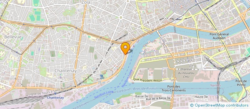 localisation de l'entreprise INVEST'IM  NANTES