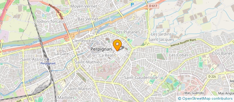 localisation de l'entreprise INVEST IMMO à PERPIGNAN
