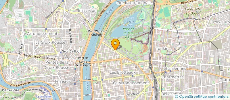 localisation de l'entreprise INVEST IMMO  LYON