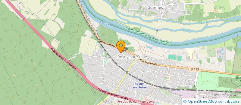 localisation de l'entreprise INVEST IMMO 78  ROSNY-SUR-SEINE