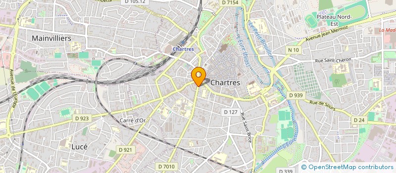 localisation de l'entreprise INVEST IMMO à CHARTRES