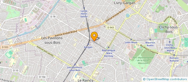 localisation de l'entreprise INVEST IMMO INTERNATIONAL  LIVRY-GARGAN